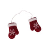 Red Mittens Felt Ornament