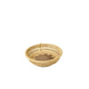 Round Glazed Ceramic Bottom Basket