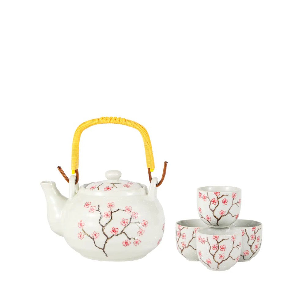 Japanese Sakura Blossoms Tea Set - Set 4