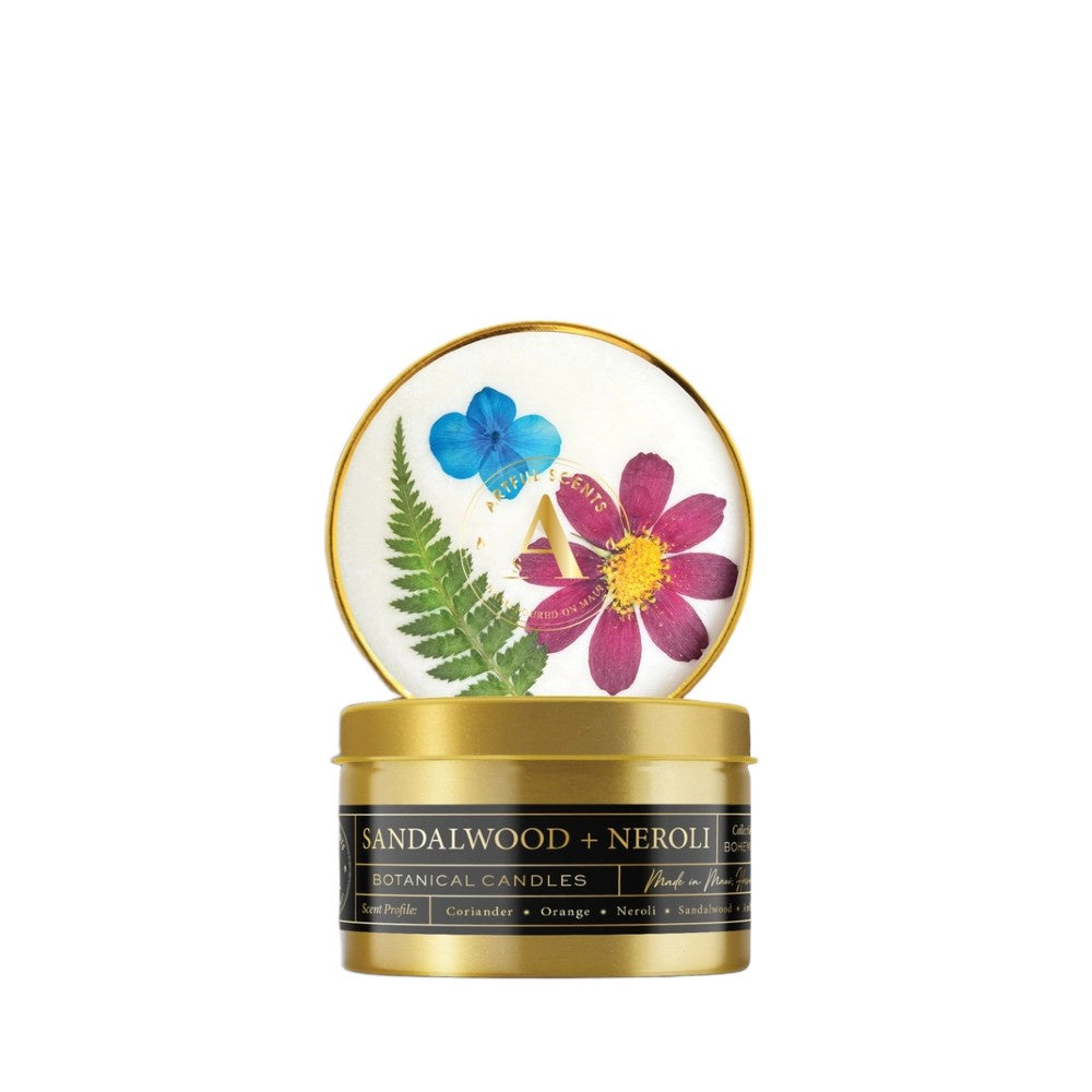 Bohemian Botanical Candle - Sandalwood + Neroli