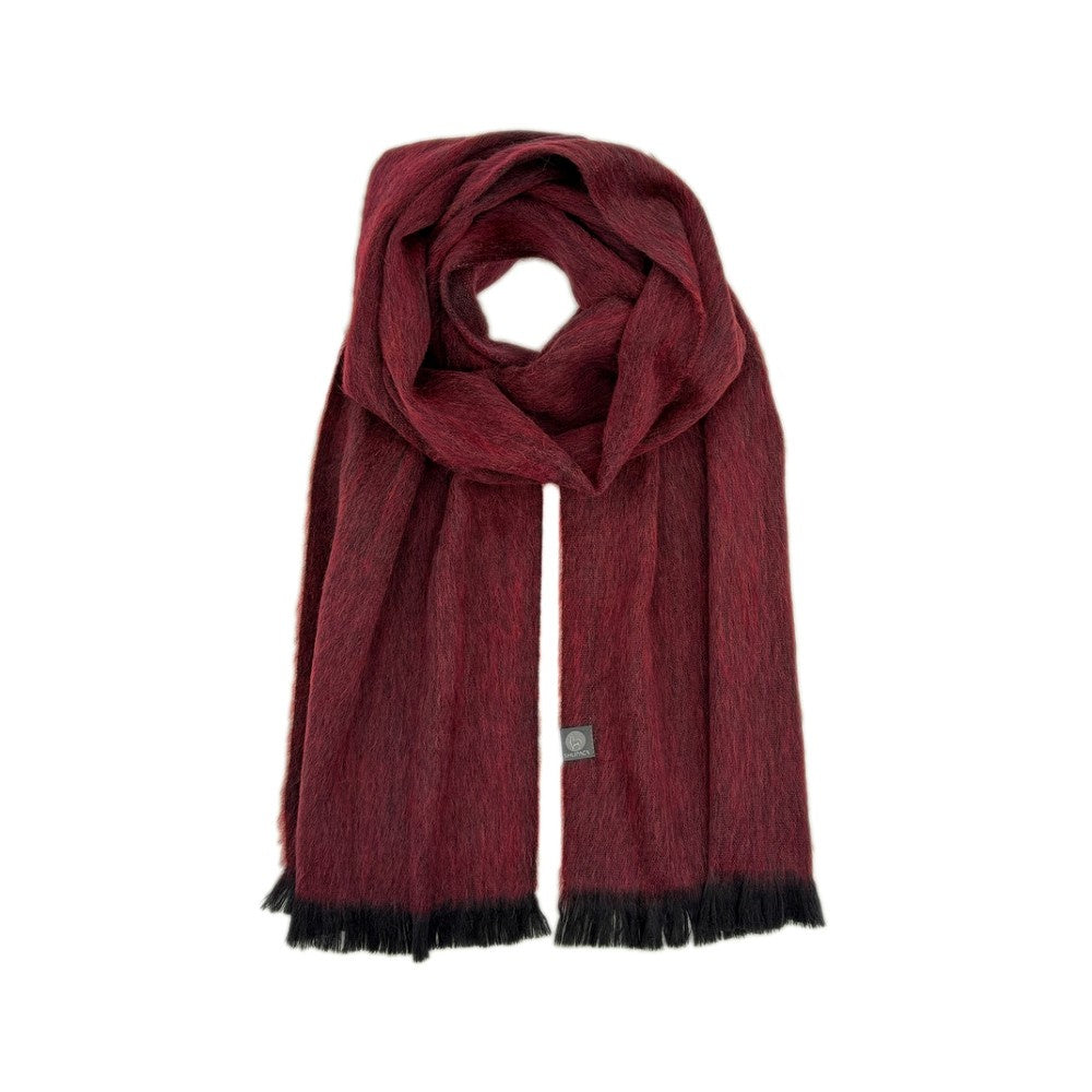 Alpaca Scarf - Sapphire Red