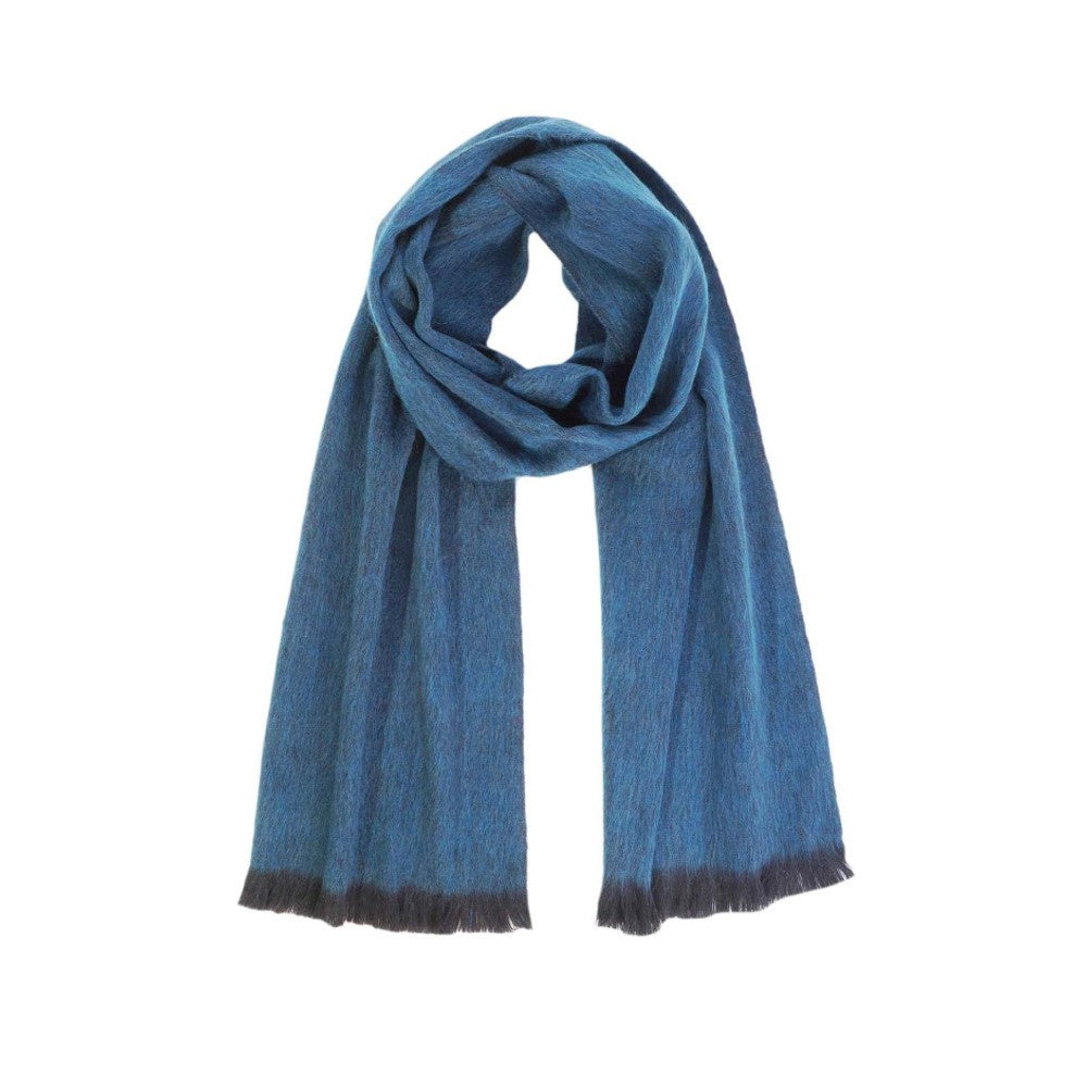 Alpaca Scarf - Blue Stone
