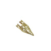 Brass Khmer Temple Ring