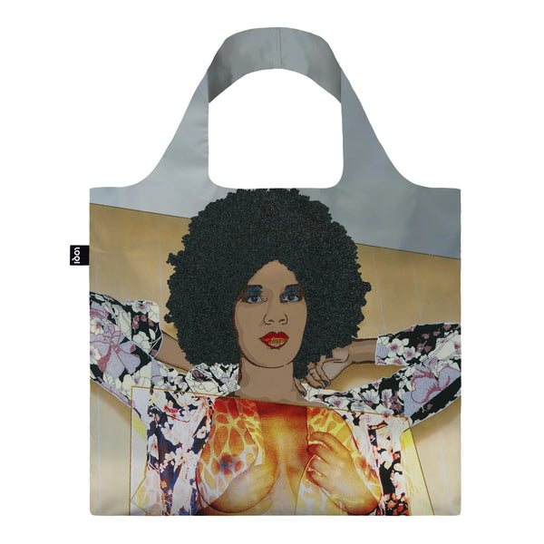 LOQI AT.PA Reusable Tote Bag – Paris Print, Holds 44 Lbs, Compact & Water-Resistant - View #13