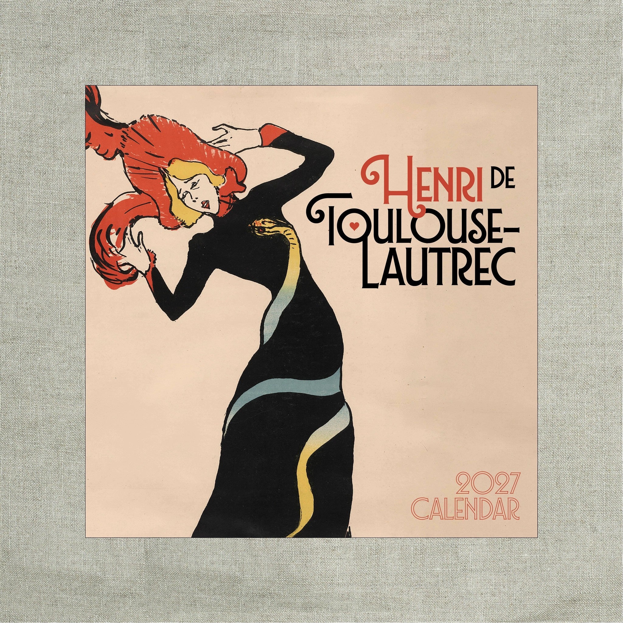Henri De Toulouse-Lautrec 2027 Wall Calendar