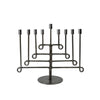 Antiqued Twisted Menorah