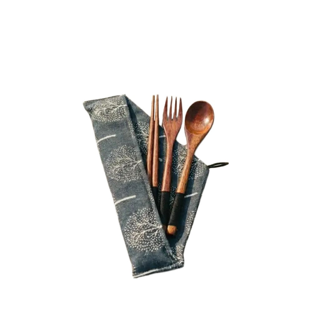 Coconut Wood Utensil Set - 3 Pc