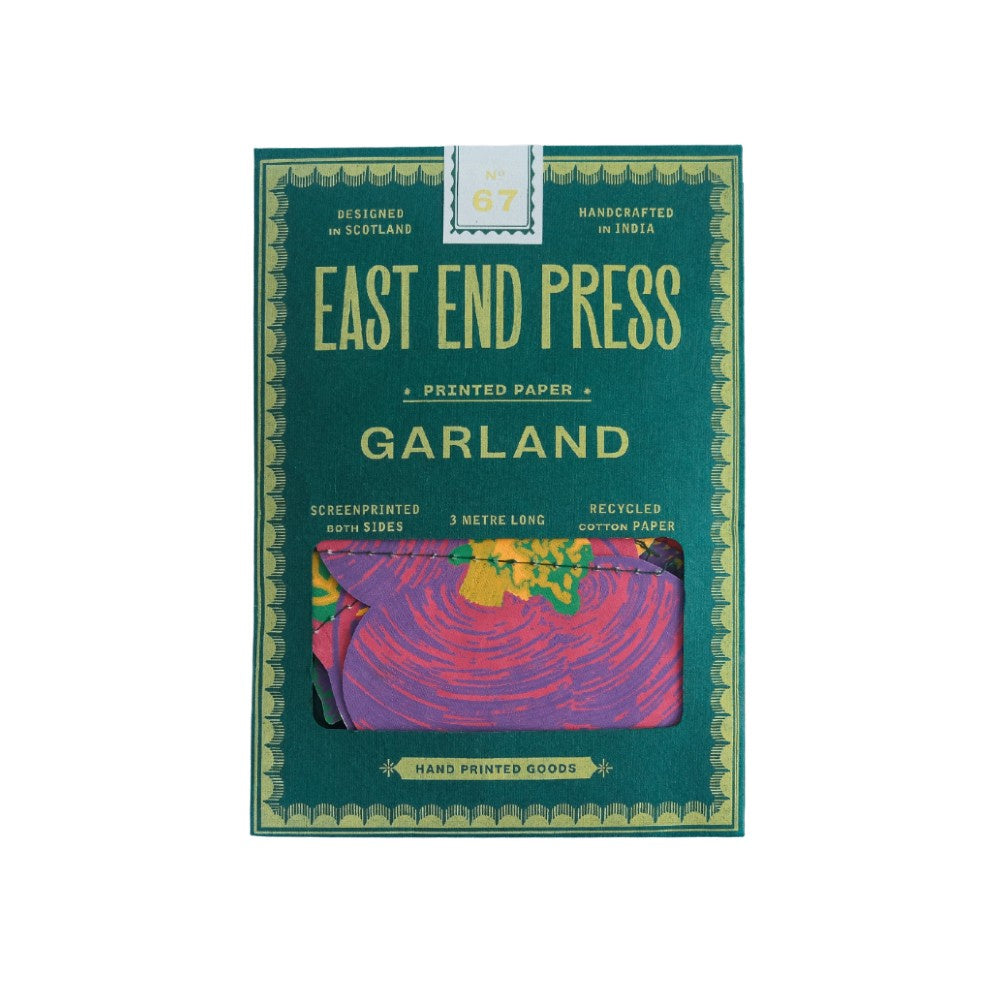 Vegetable Sewn Paper Garland