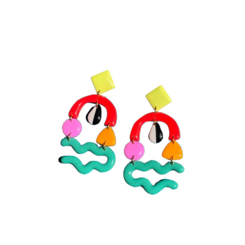 Wiggle Squiggles Earrings