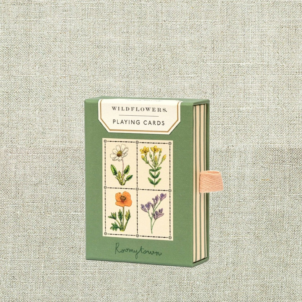 Wildflowers Playing Cards