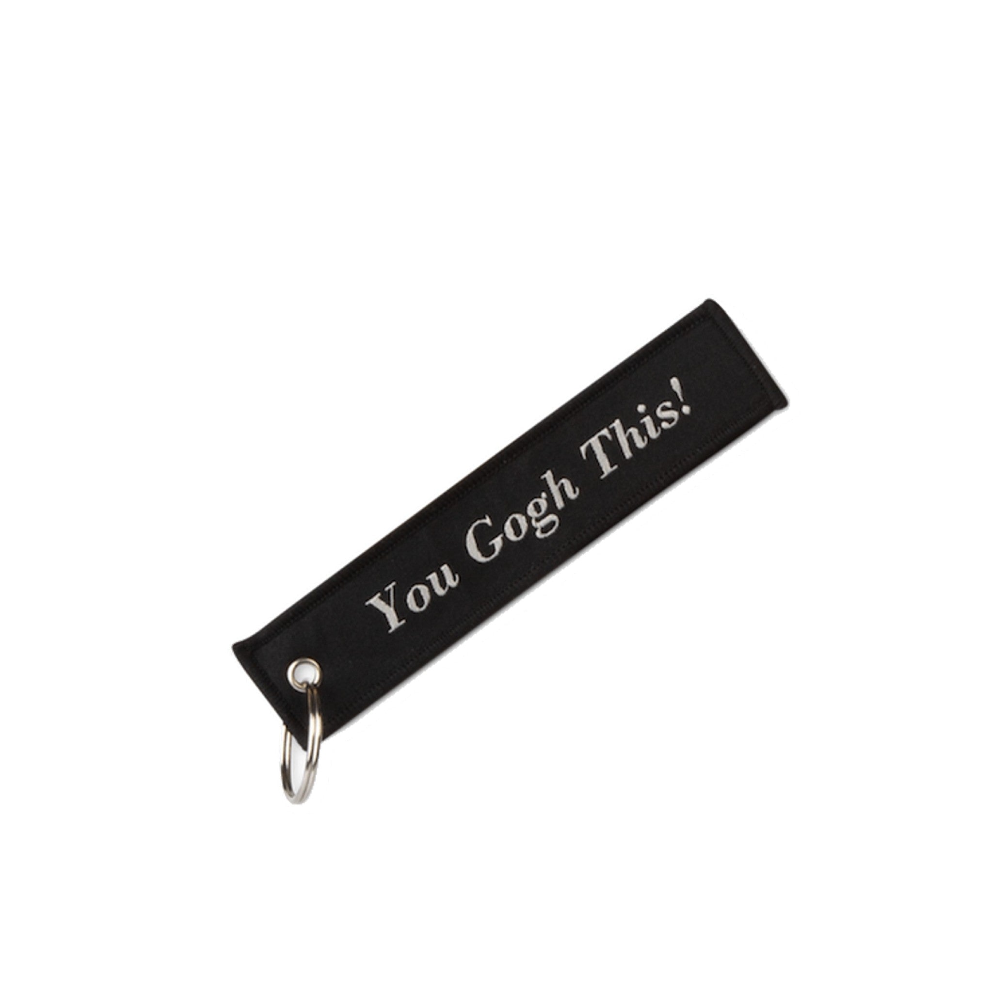"You Gogh This" Hi Art! Keyring
