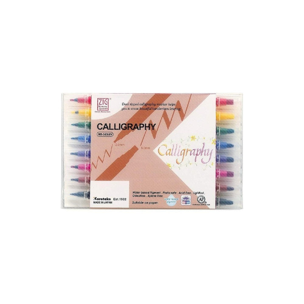 Zig® Calligraphy Blending Pens - 8 Set