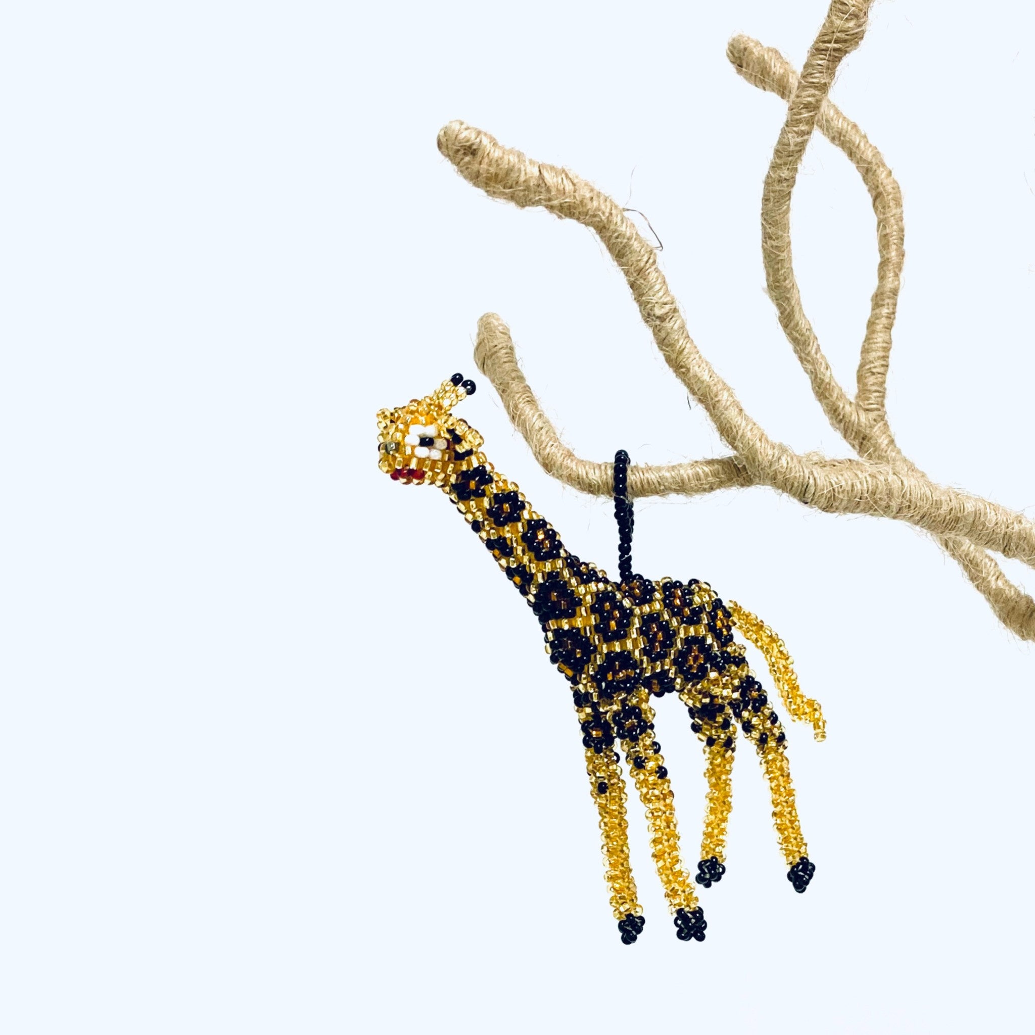 Beaded Ornament - Giraffe