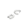 Teeni Toni Huggie Earrings - Silver