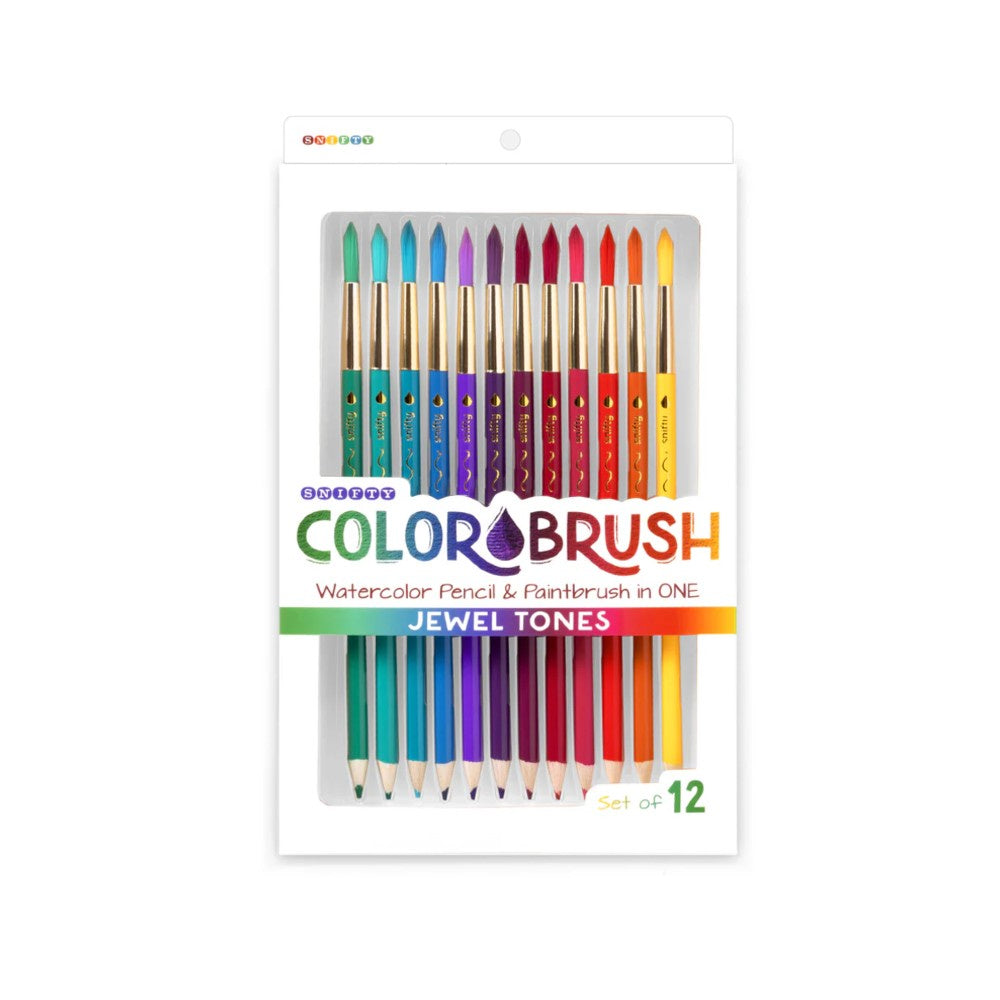 Colorbrush Watercolor Pencil/Brush - Jewel Tones