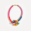 Rainbow Double Knot Necklace