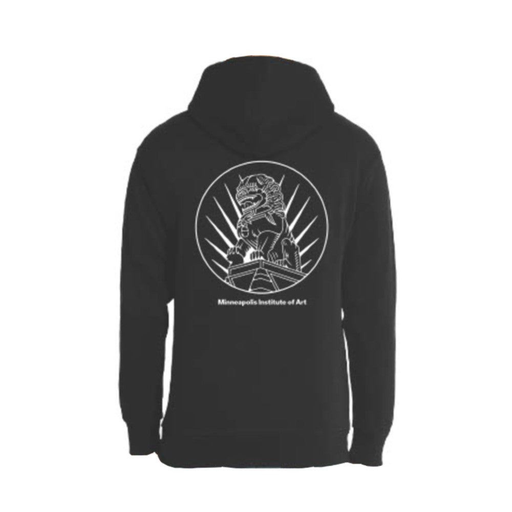 Mia Guardian Lion Crest Hoodie Sweatshirt