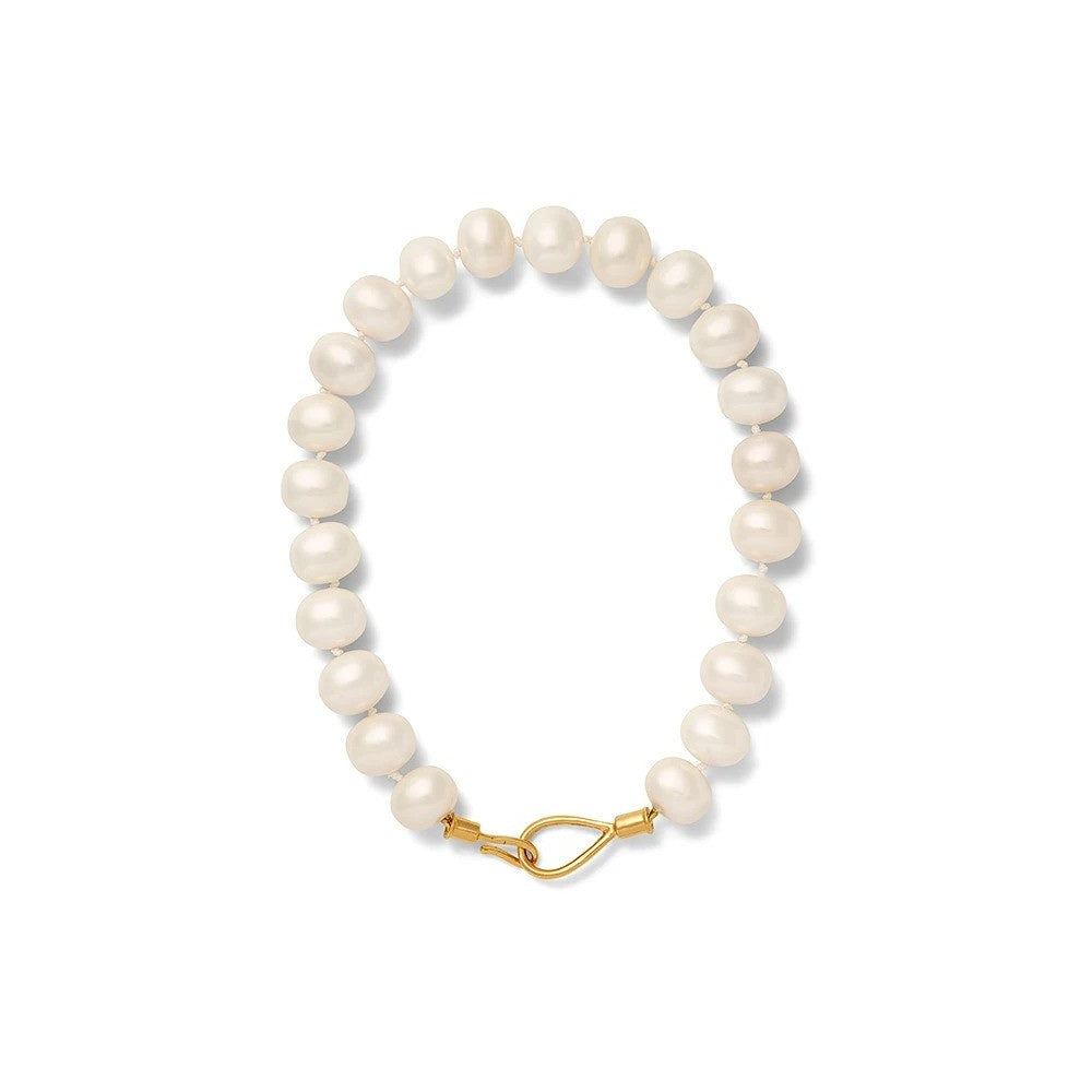 Pebble Pearl Lasso Necklace
