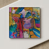 Acrylic Magnet: Study For Improvisation V - Kandinsky