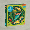 "Octagon Shaped: Dinosaurs to Scale" 300 Pc Puzzle