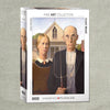 Wood: "American Gothic", 1000 Pc Puzzle