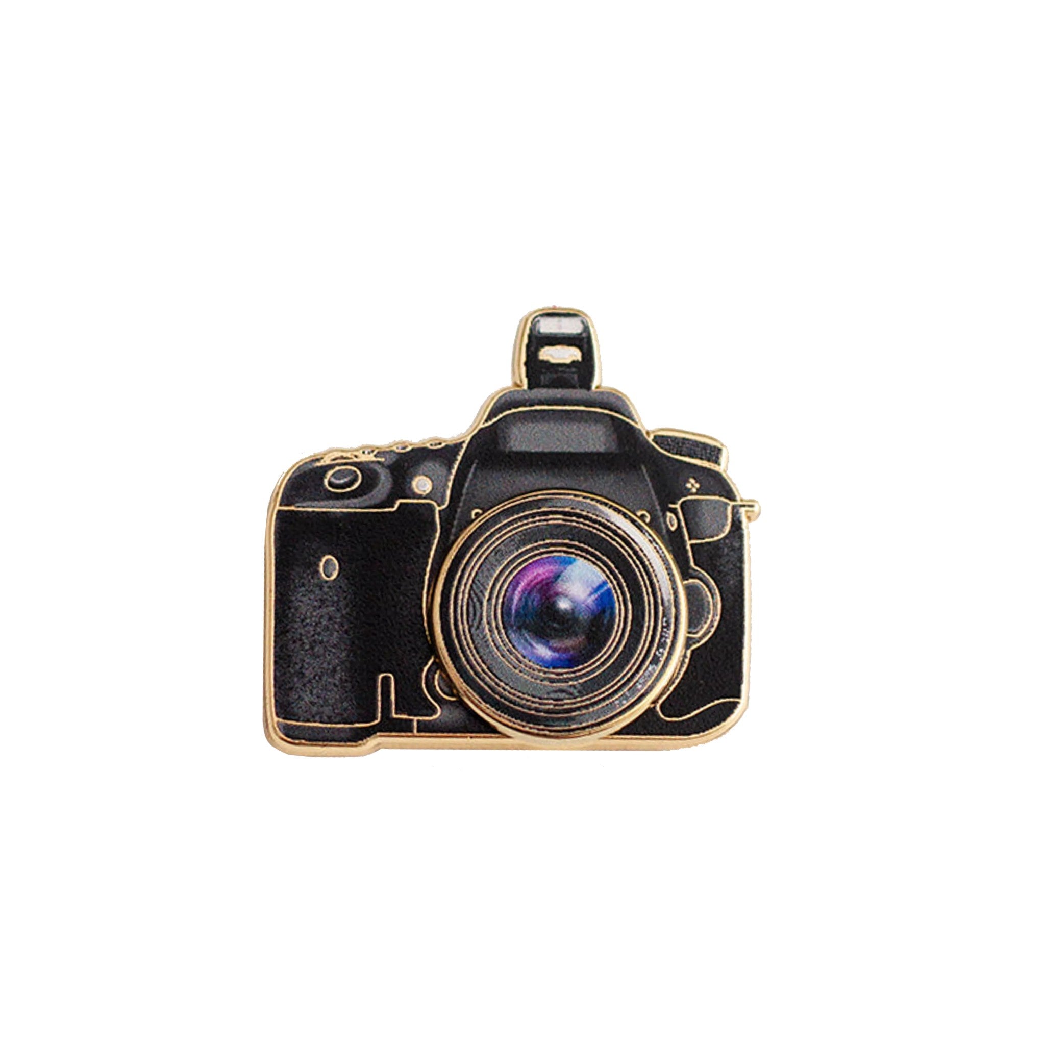 Camera Phone Pin DSLR Camera Interactive Enamel Pin - The Store at Mia - Minneapolis ...