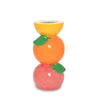 Stacked Citrus Vase