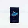 Take Up Space UFO Alien Enamel Pin