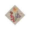 Embroidered Blooms Dinner Napkin