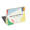 Printed Spectrum Mini Planner